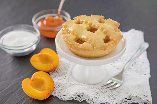 Single serve Apricot Jam Tart Cak Gluten Free x 16 PZ