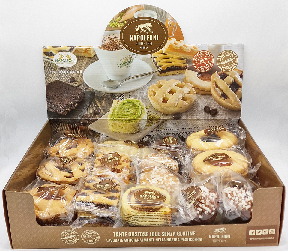 Espositore Completo - Senza Glutine - 34 pz Espositore Completo - Senza Glutine - 34 pz